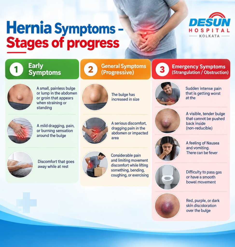 Hernia symptoms